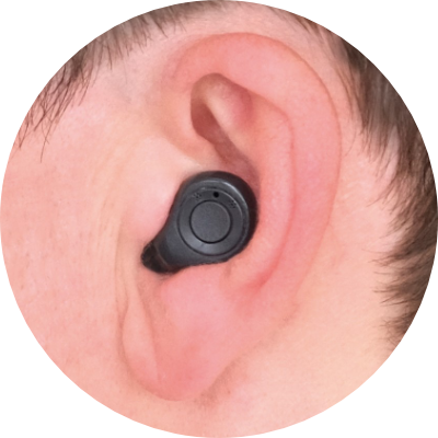 Im-Ohr (ITE) Halbschale